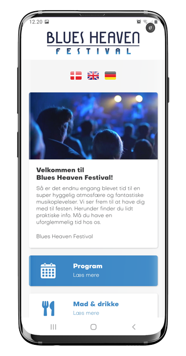 GoVisit mobil: Digital gæstebog